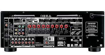The TXNR656 comes complete with a full array of digital and analogue connections.